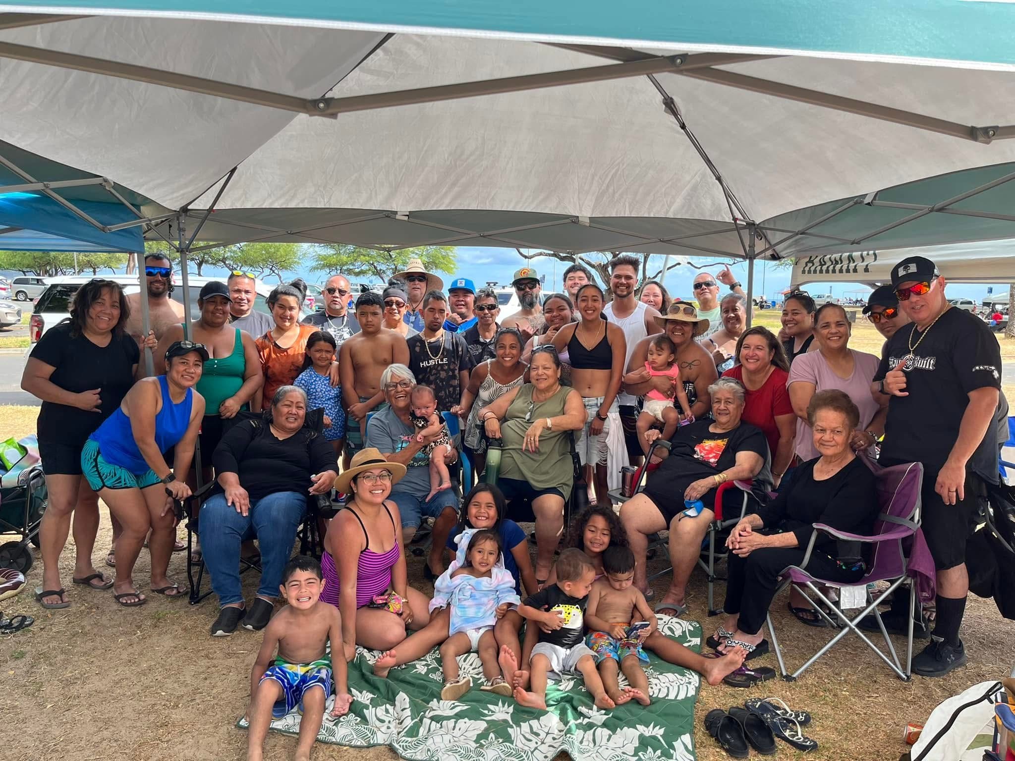 Koko-Book-Cypriano ʻohana gathered together